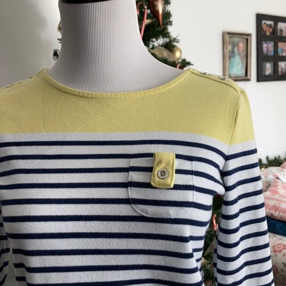 Karen Scott Striped Lightweight Sweater, Size PP - Picture 2 of 8